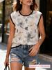 2026 Summer New Arrivals: European American Women's Round Neck Chunky Knit Sweater Vest