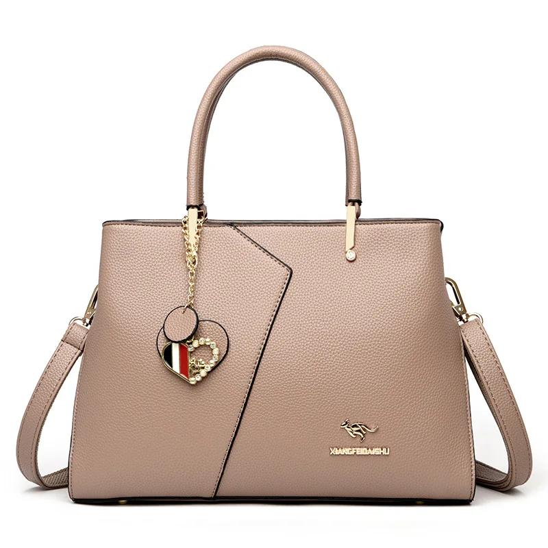 Square Shoulder Bag for Women In PU Leather  Large Bags  Women's Crossbody Bags  Fashion  New