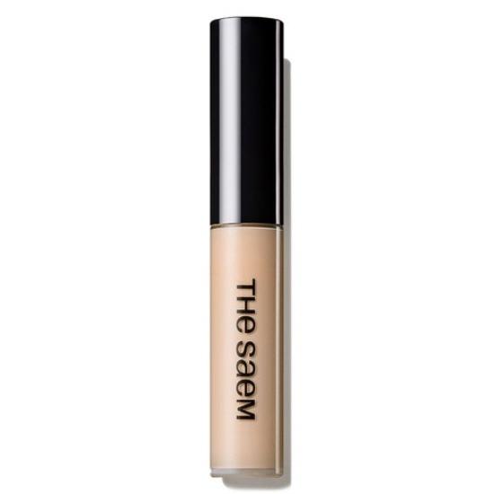 The Saem Cover Perfection Tip Concealer 6.5g – Natural Beige High Coverage Liquid Concealer The Saem Cover Perfection Tip Concealer 6.5g