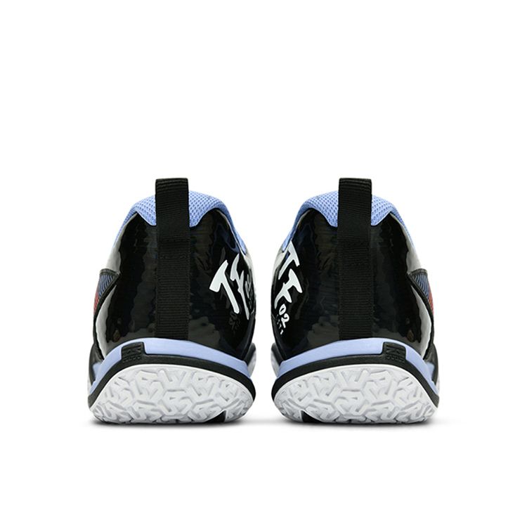 Li-Ning Ground Flying II Lite Comfortable Breathable Low-Top Badminton Shoes Unisex Shoes Black White AYTT003-1