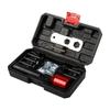 26Pcs Rivet Nut Drill Adaptor M3 M4 M5 M6 M8 Metric Mandrel Rivet Nut Thread Insert Aluminum Drill Attachment Tool Set