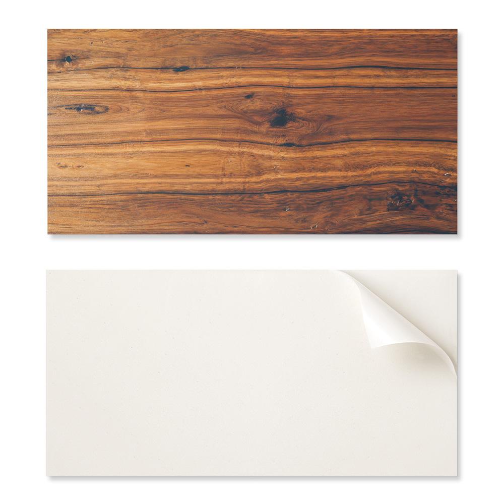 Self-Adhesive Vinyl Panel for a Teenager's Room 120x60 cm Natural Wood Pattern