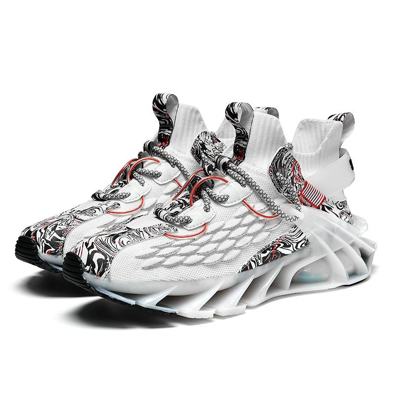 Large Size Fashion Country New Men's Shoes Casual Shoes Running Sports Shoes Youth Blade Fish Scale Basketball Shoes