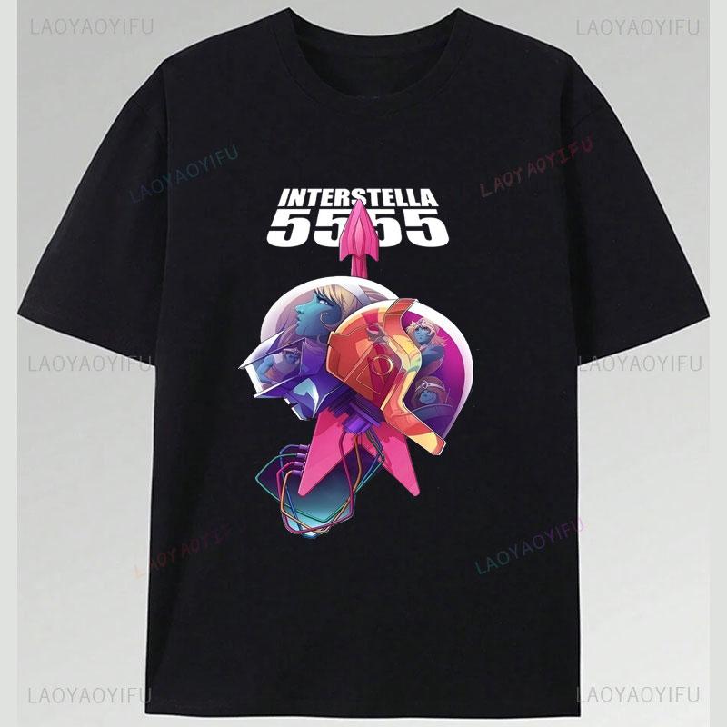 T-Shirts Daft Punk Grafik-T-Shirts Beliebte Mode Musikliebhaber Geschenk Punk Band Baumwolle Kurzarm Druck Unisex Kleidung