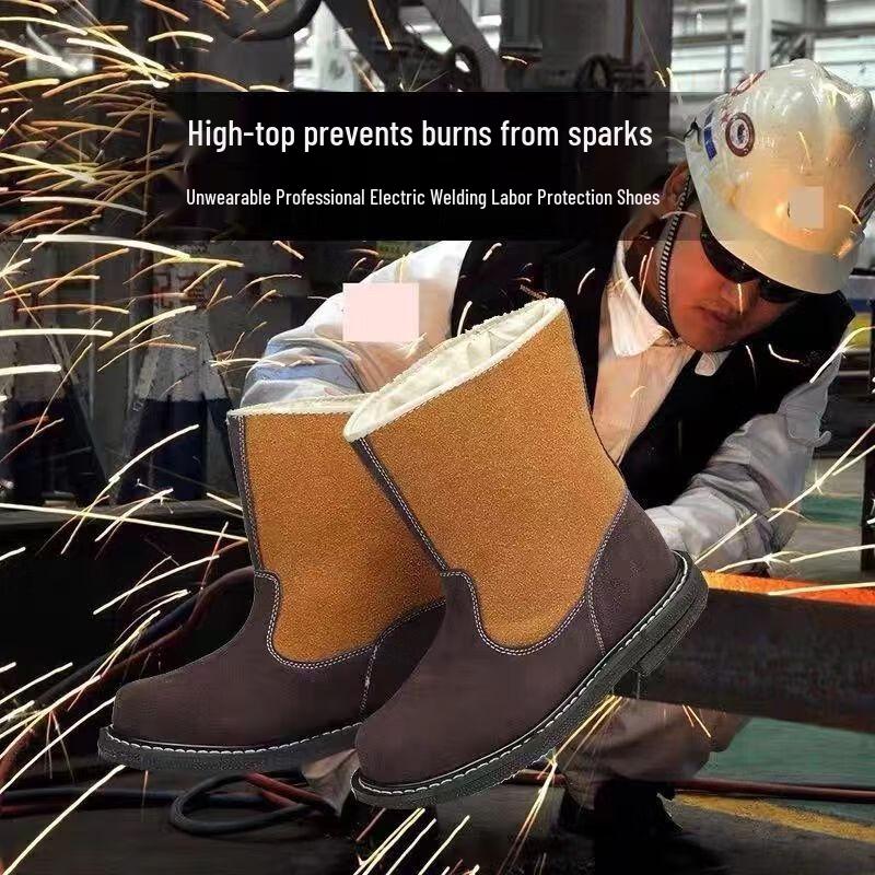 Высокие сварочные защитные ботинки Alliance Messenger