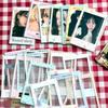 10/30/50pcs 3inch Photo Frame Paper Stickers with Protective Sleeves for Scrapbooking Kpop Idol Photocard Decor Stationery