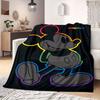 Mickey Flannel Blanket Cartoon Print for Travel Picnics Bedrooms Sofas Beds Chairs Home Decor All Seasons Unique Style