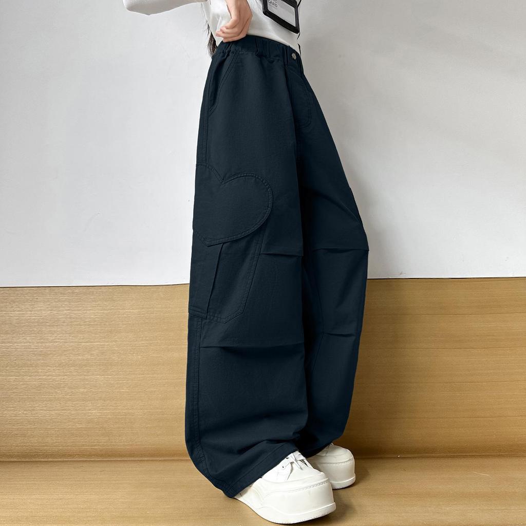 Mädchen Cargo Hose mit weitem Bein - Kollektion Frühling/Herbst 2025