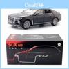 Alloy Hong Qi Car Model Toy With Sound Light Features For Collectors