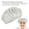 Rinse free Shampooing Cap with Conditioner Waterless Hair Cleansing Cap for Elderly Pregnant