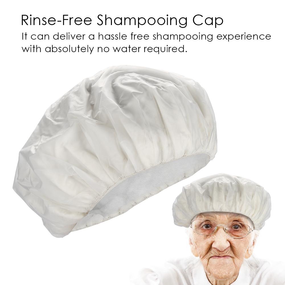 Rinse free Shampooing Cap with Conditioner Waterless Hair Cleansing Cap for Elderly Pregnant