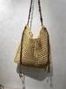 Borsa da Spiaggia Estiva Intrecciata da Donna con Corda a Rete Borse a Mano Lavorate a Maglia Borsa a Spalla Reticolata Vuota da Donna Borsa Shopping da Viaggio Grande Capacità