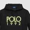 Polo Ralph Lauren Ss24 Letter Logo Printed Hooded Long Sleeve Sweatshirt Men Sweatshirt Black MNPOKNI16823432-001