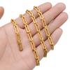 1 Meter Edelstahl Knochen Handgefertigte Ketten für DIY Schmuckzubehör Halskettenkomponente Armbandzubehör Ohrringe Herstellung