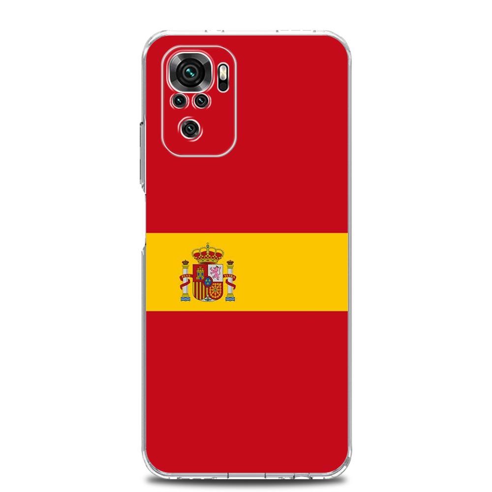 Spain Bull Flag Soft TPU Phone Case For Xiaomi Redmi Note 15 14 13 12 4G 10 11 Pro Plus 5G 14C 13C 12C 10C 9A Cover