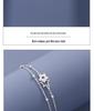 Korean Style S925 Sterling Silver Starry Sky Bracelet - Elegant, Simple, Stackable High-End Design for Women.