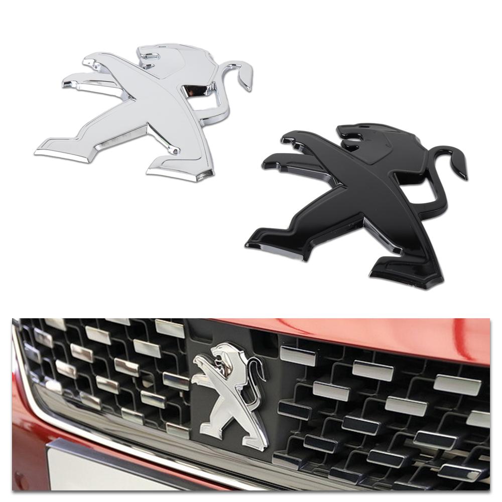 2026 Hete Auto Sticker Auto Voorgrille Embleem Achterklep Badge Sticker Auto Decoratie Accessoires Voor Peugeot RCZ 206 208 3008 30