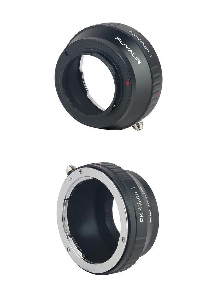 PK-N1 Lens Adapter for Pentax PK Lenses to Nikon 1 J1, V1, J2 Mirrorless Cameras