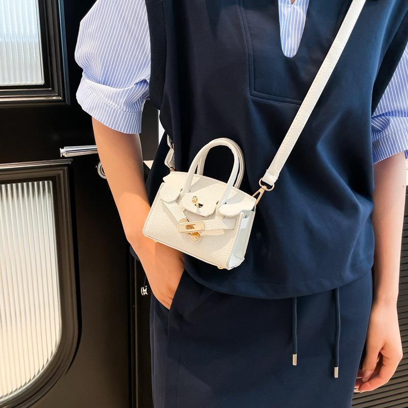 New Lock Children's Bag Simple and Fashionable Change Bag Mini Parent-child Messenger Bag