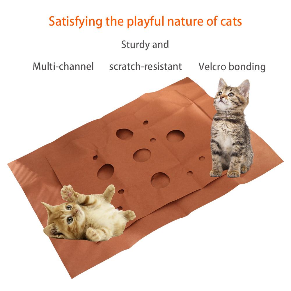 Anti-scratch Pet Toys Pad Felt Cloth Cat Scratching Pad Cat Play Mat Training Activit
