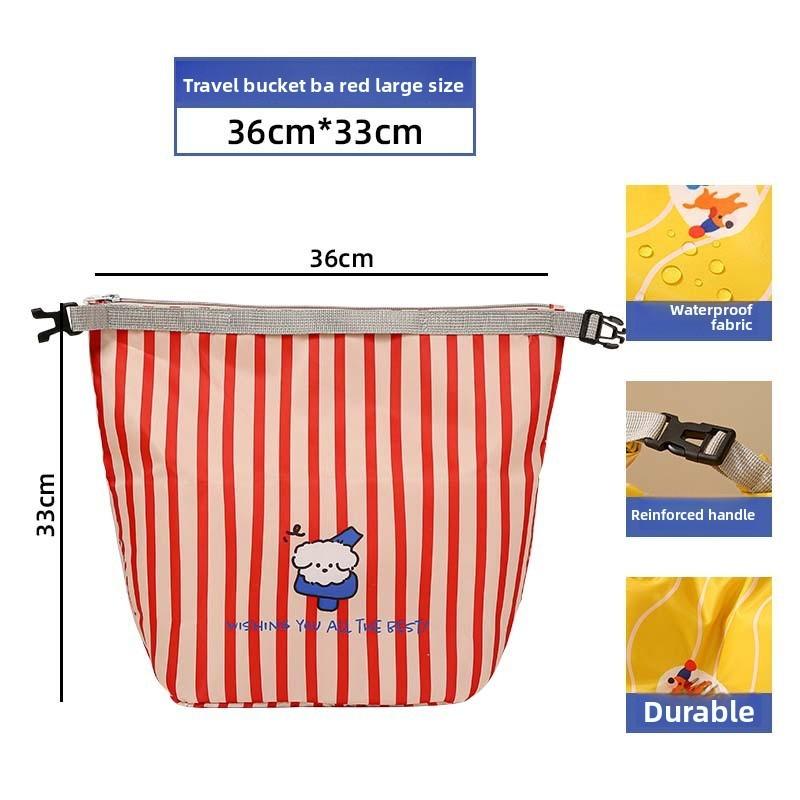 Travel Organizer Bag With Waterproof Oxford Fabric For Luggage And Makeup Storage