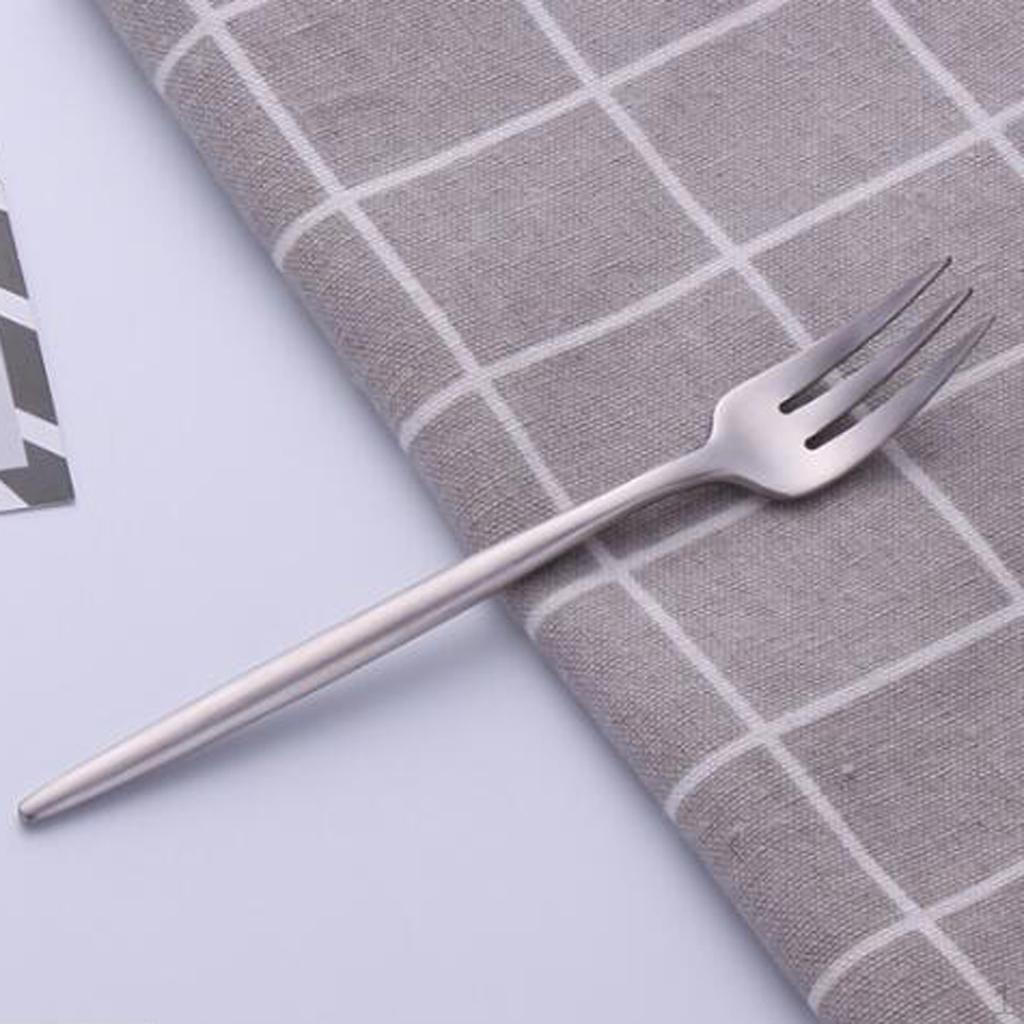 Stainless Steel Dinner Fork for Fruit / Salad - Kitchen Cutlery, 5.24 inch