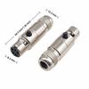 10PCS Metal Mini XLR Plug Protective Shielding Microphone Cable Adapter  for Sound Interface