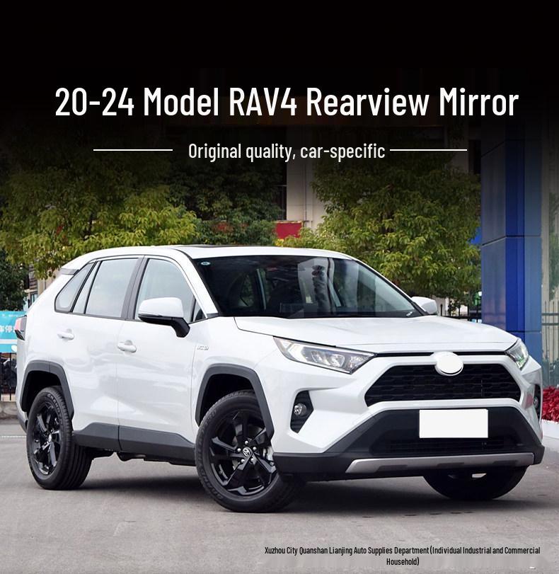 Kompatibel mit Toyota RAV4 Rückspiegel-Baugruppe 13-24 Modelle - Elektrische Verstellung mit 9 Drähten, Reflektierender Rückspiegel.