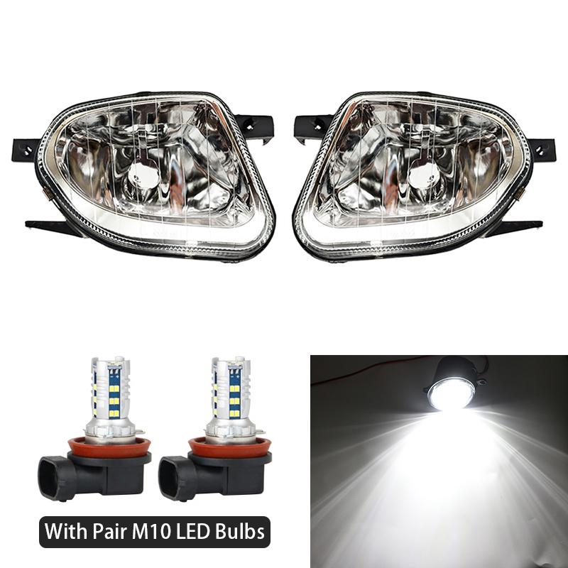 Fog Lamp For Mercedes Benz E Class W211 E320 E350 E500 2003 2004 2005 2006 Front Bumper Anti Fog Light A2118201156 A2118201256