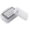 Soap Dish, Automatic Draining Rotating Holder, MultiFunctional Storage Box, Bathroom Gray 1
