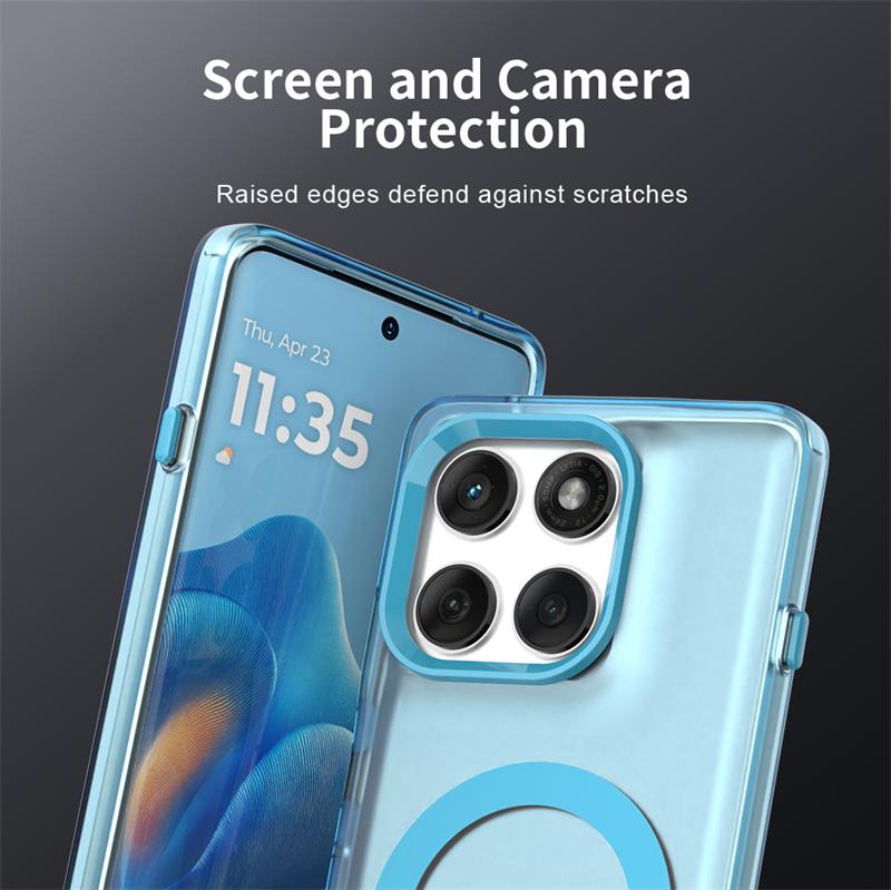 For Motorola Edge 60 Pro Case Motorola Edge 60 Pro Cover Magnetic Matte Bumper Protective Phone Cases On Moto Edge 60 Pro Funda