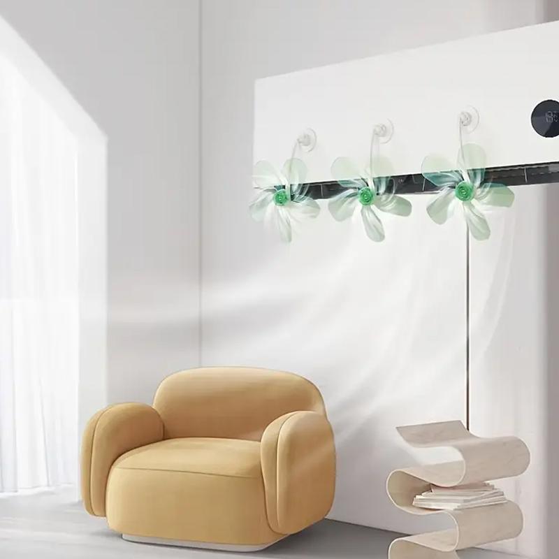 Air Conditioning Guide Fan Air Conditioning Guide Fan Easy Installation Three Colors To Choose