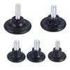 10Pcs M6 M8 Screw on Furniture Glide Leveling Foot Adjustable Diameter Home Table Desk Glide Leg Leveler Leveling Foot Adjuster