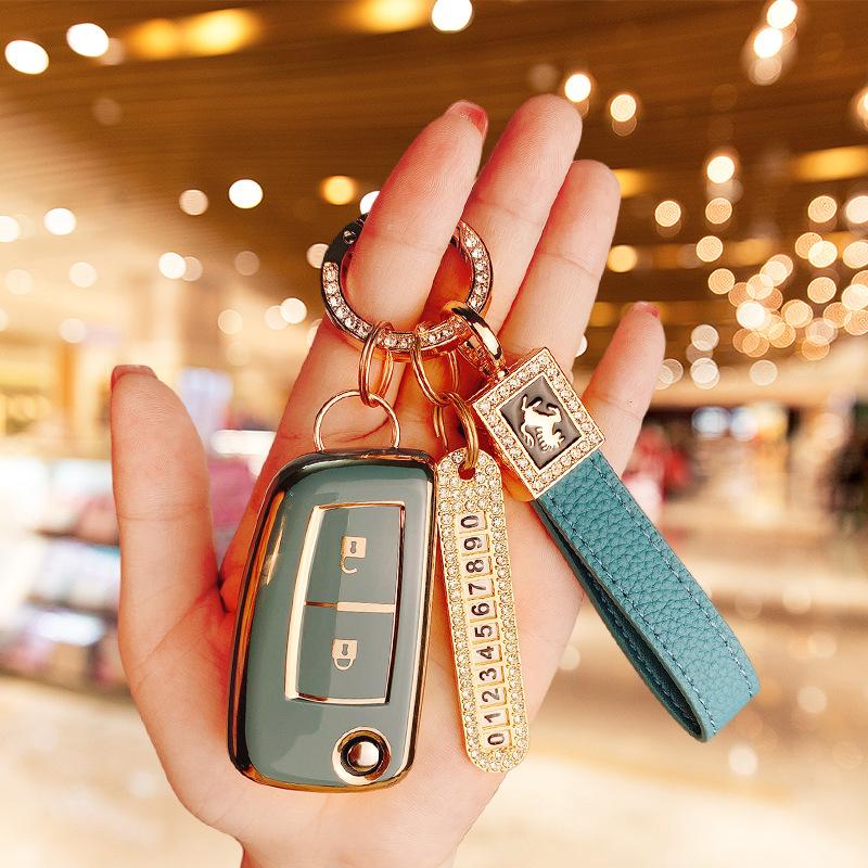 Aplicabil pentru husă cheie Dongfeng Nissan Qashqai pliabilă 2 chei 2017 2019 pentru bărbați 17 pentru femei high-end drăguț