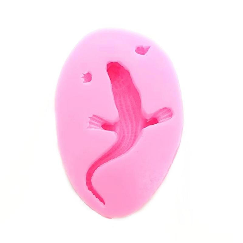 

Reptile Shaped Resin Mold Alligator Fondant Molds Soft Soap Epoxy Resin Mould Candy Molds for Sugarcraft Cake Decoration 1