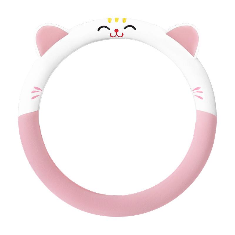 Universal Winter Non-Slip Plush Steering Wheel Cover - Wear-Resistant & Stylish for Men and Women