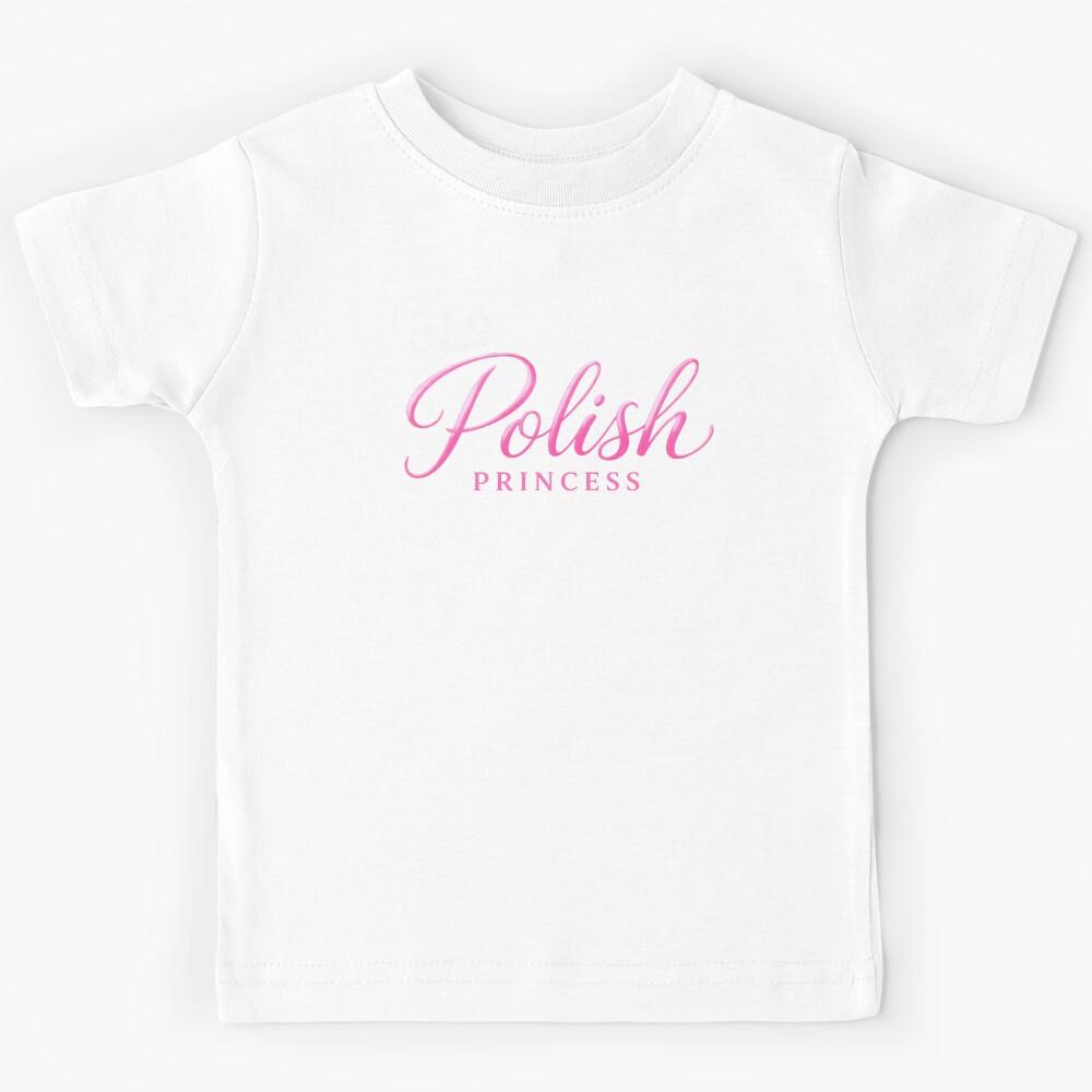 Polish Princess Girls, Women Gift  Kids T-Shirt 140