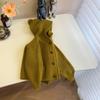 Frühling Mädchen Jungen Pullover Herbst Mode Gestrickte Mit Kapuze Strickjacke Vielseitig Jacke Mantel Kinder Infant Strickjacken Kleidung