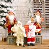 Christmas Decorations Santa Claus Doll Xmas Tree Home Window Desktop Ornaments Santa Claus Figurine Christmas New Year Gifts