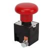 Emergency Stop Switch Button, Emergency Stop Switch 48V 125A Metal Alloy ED125‑16 Stop Button Fit for Most Forklifts
