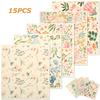 5/15PCS Kitchen Dish Towels Absorbent Swedish Dishcloths Oil-Free Cleaning Cloths for Washing Dishes Cleaning Kitchen Dish Rags