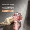 Car Interior Perfume Hanging Ornament - Long-Lasting Air Freshener & Aroma Diffuser for Rearview Mirror.