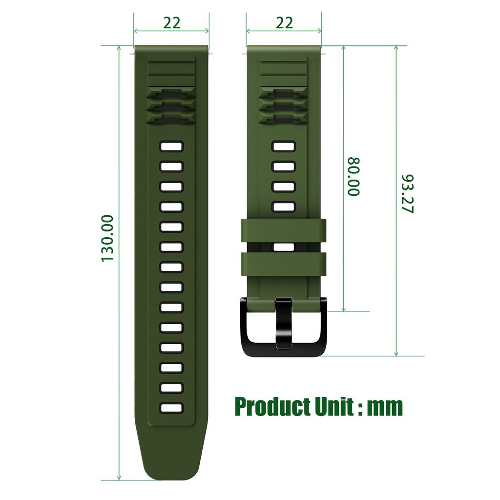 Strap For COROS PACE 4 3 Pro WristBand Sports Rubber 22mm Watch Straps For COROS APEX 2pro 4-42mm/APEX 46mm Bracelet Accessories