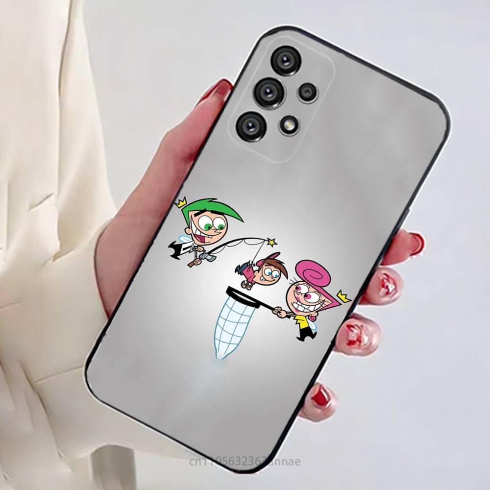 C-Cosmo and W-Wanda Phone Case for Samsung Galaxy A73,23,53,33,14,24,13,72,22,52,32,54,A34 Soft Cover