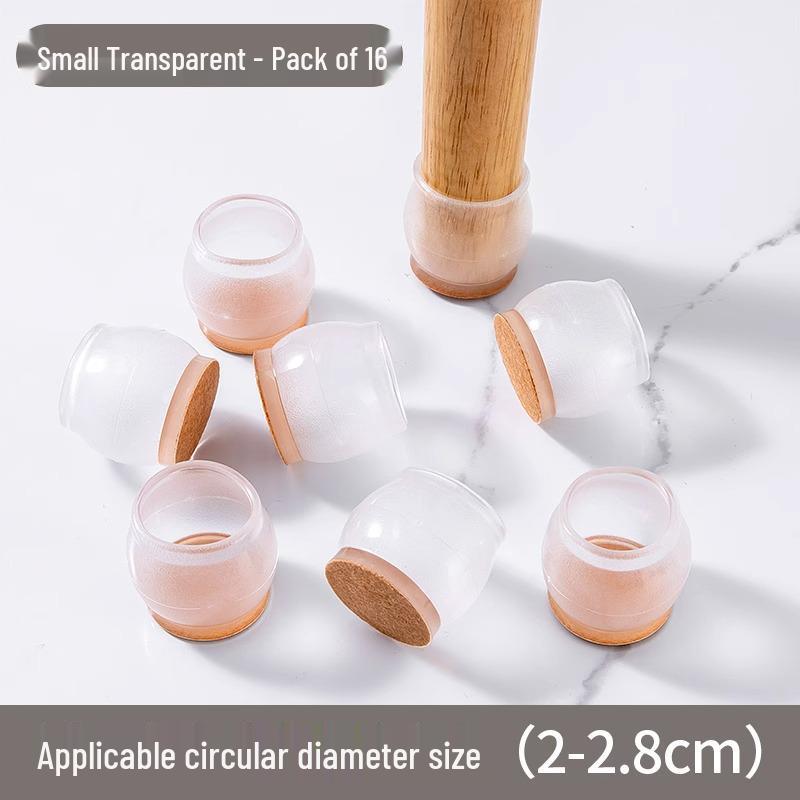 

Универсальные силиконовые накладки на ножки стульев и столов - Защитные резиновые накладки 16 pieces set