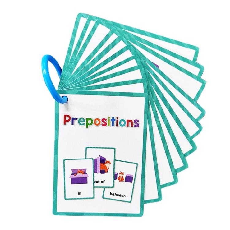 Early Learning Word Card Interactive Vocabulary Building Flash Cards Children Learning English Vocabulary Cards 11x8cm