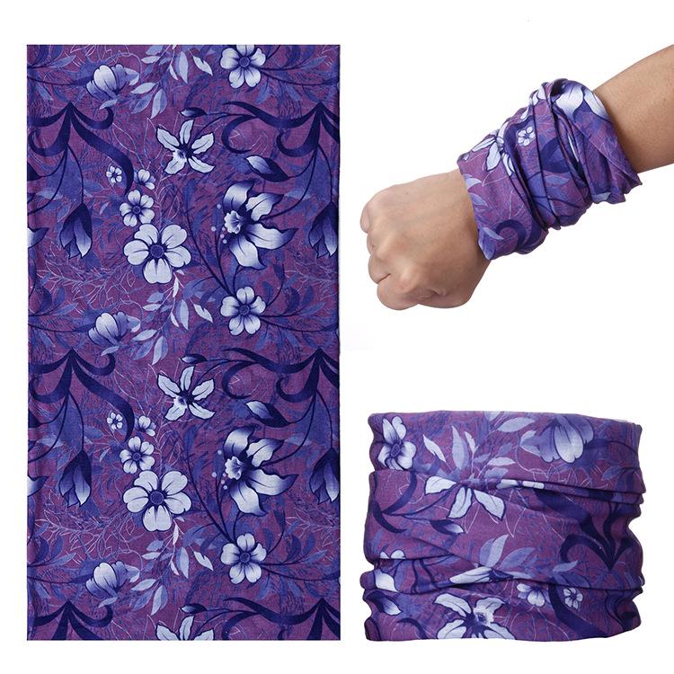 Eșarfă multifuncțională de înaltă calitate, fără cusături: Rezistent la praf, protecție solară, ciclism și utilizare în aer liber pe timpul verii, pentru bărbați și femei.