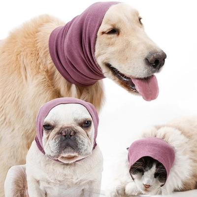 3 Size Pet Earmuff Windproof Puppy Headband Lightweight Cat Neck Warmer  Puppy Calming