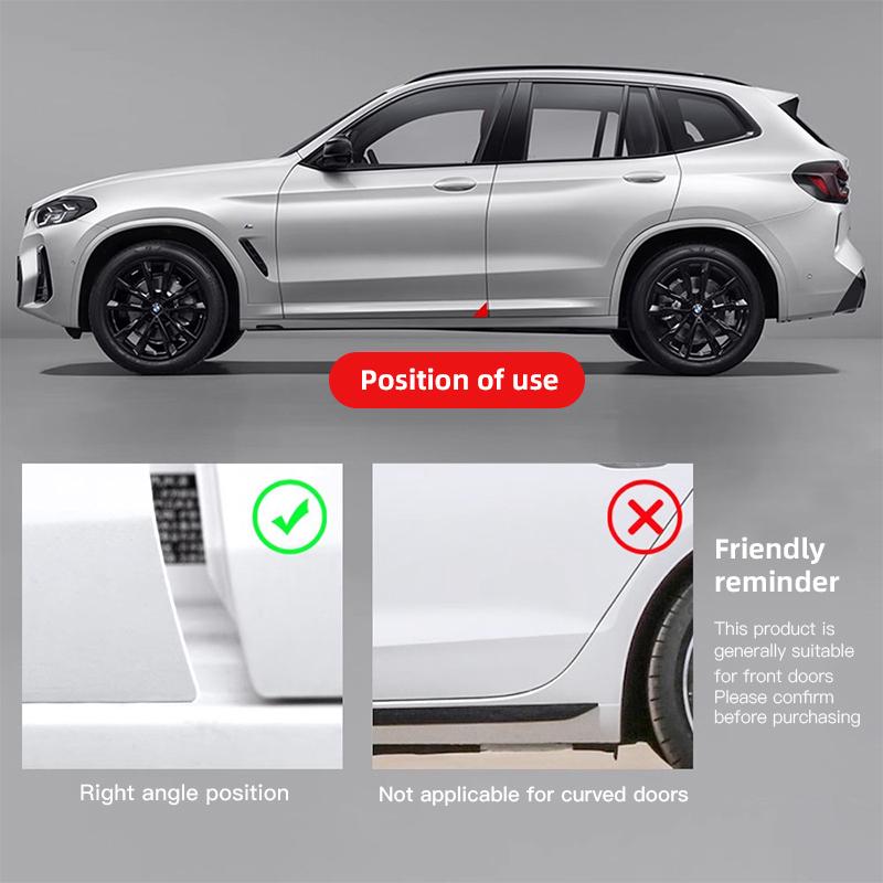 For BMW M X1 X3 Car Door Corner Guard Sticker Anti‑Collision Anti‑Scratch Protective Accessory For BMW G80 G06 G07 G42 G14 G15 G16 F82 F20 F21 M