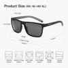 ZENOTTIC Retro Square Polarized Sunglasses Fashion Shade Women Men Ultra light TR90 Frame UV400 Protection Classics Sun Glasses